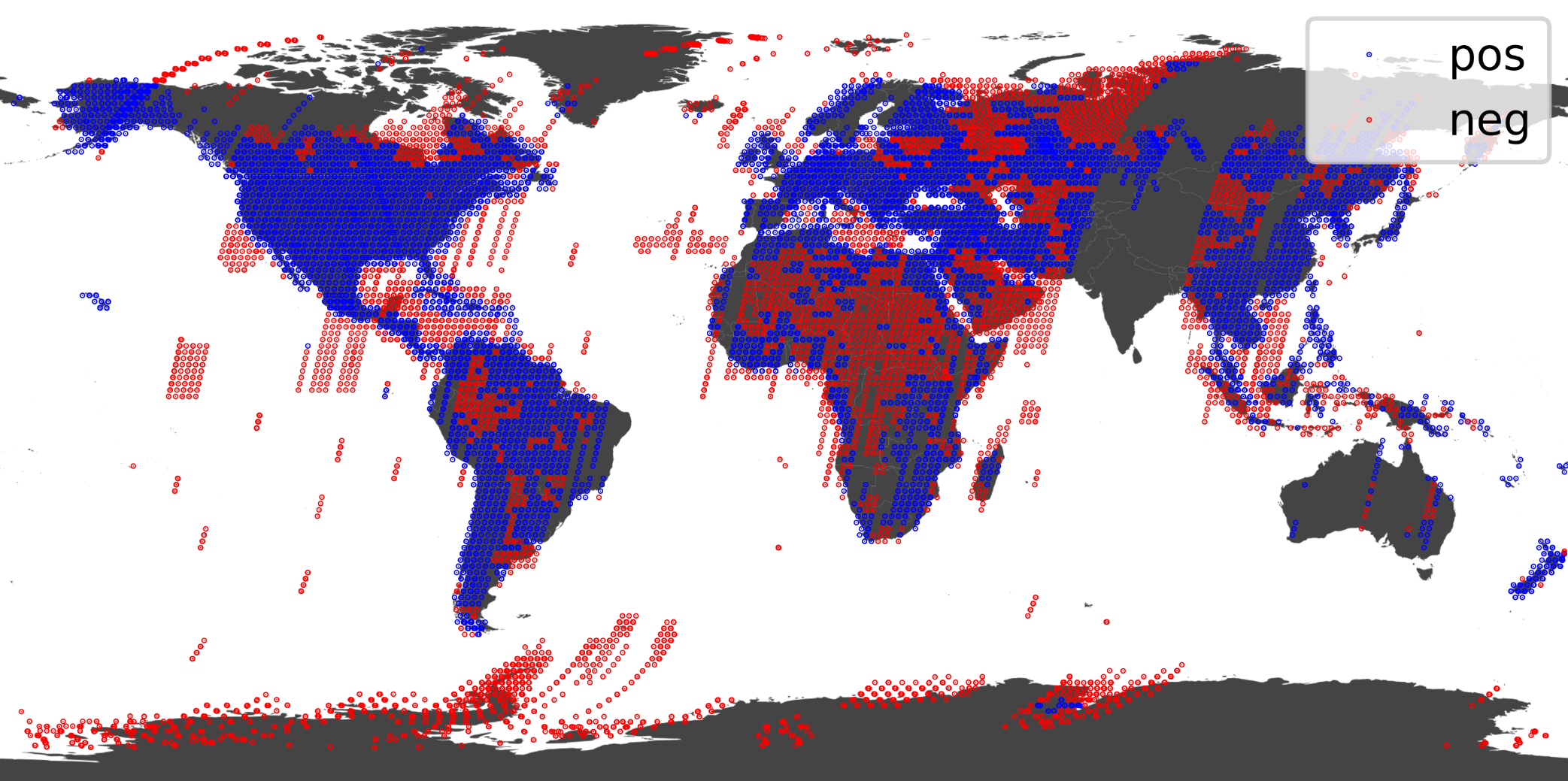 All labelled location buckets