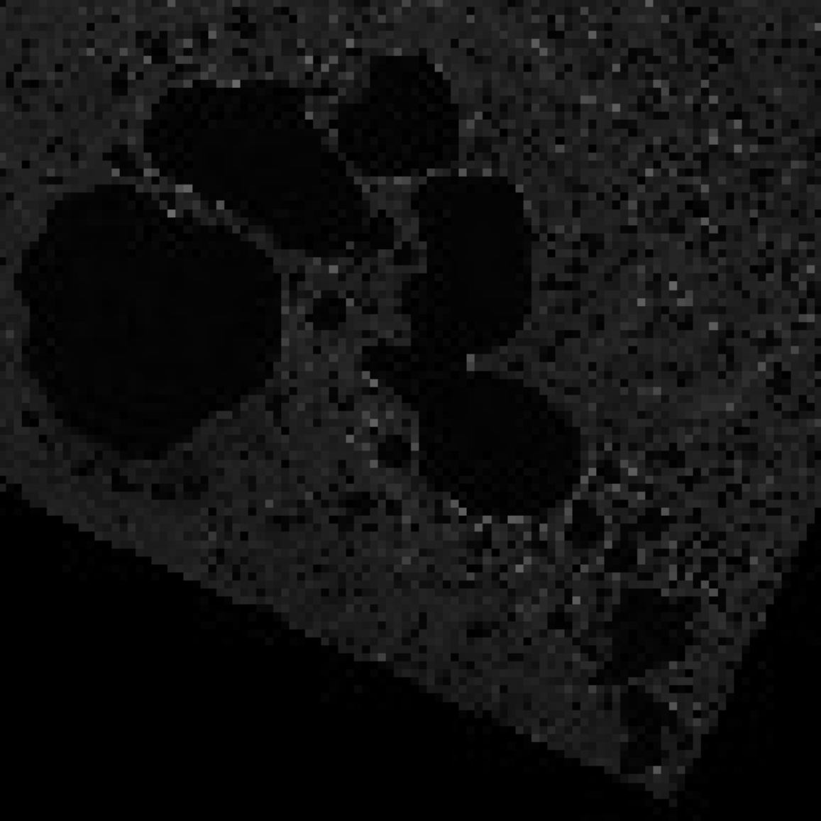 Example Landsat image downsample